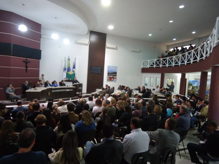 Câmara de Laranjeiras do Sul participa de Seminário do TCE-PR em Guarapuava.