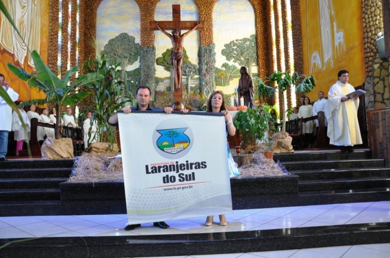 Vereadores marcam presença na abertura da programação de aniversário de Laranjeiras do Sul