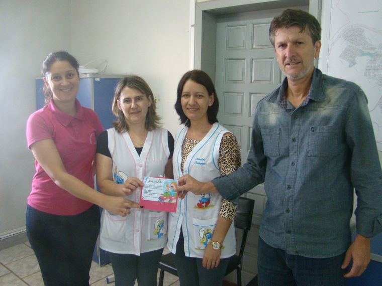 Câmara recebe convite para inauguração da Brinquedoteca CMEI Nossa Senhora das Graças