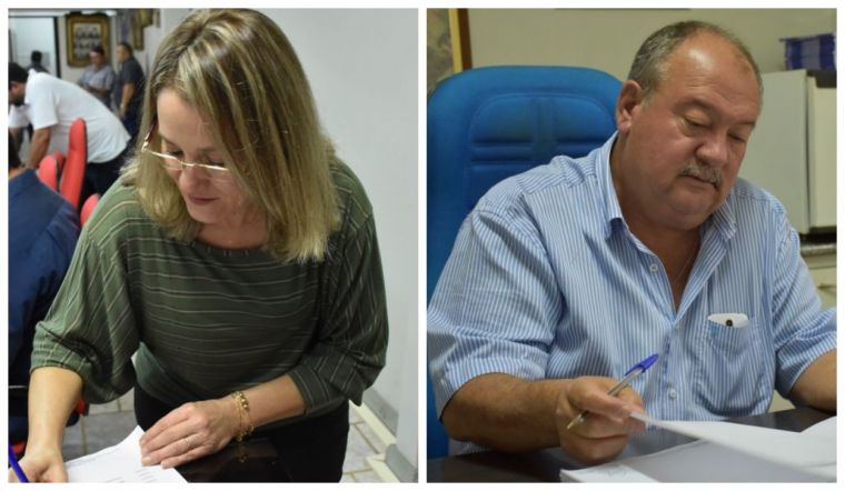 Clarice Viola e João Schefer solicitam acostamento na rua Deolinda da Luz