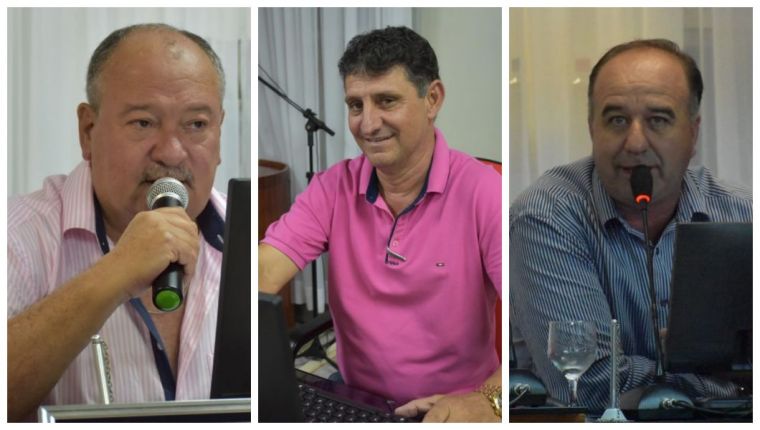 Badotti, Panatto e Magrão solicitam limpeza em torno do Ginásio do Bancário