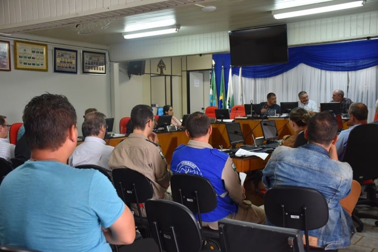 Câmara de Vereadores sedia encontro do Conselho Municipal de Trânsito