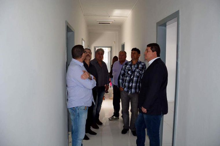 João Badotti e Ivaldonir Panatto visitam obras das UBS São Francisco e Água Verde