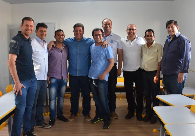 Vereadores prestigiam inauguração das obras de ampliação do CMEI Jardim Alvorada