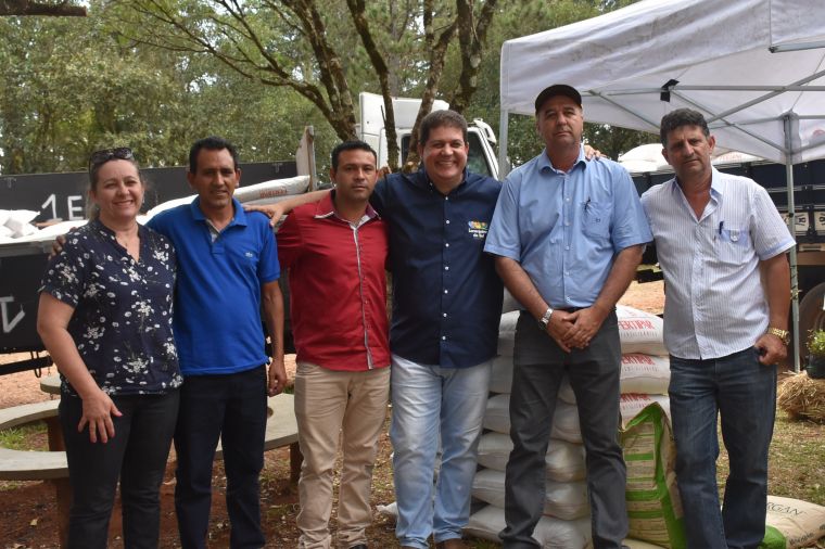 Vereadores participam de lançamento do Pacote Agrícola 2017/2018
