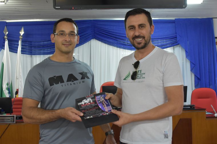 Anderson de Oliveira recebe convite para o Dia Fit
